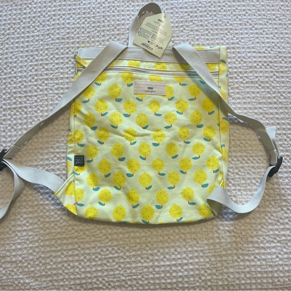 Petit Jour Lemon Messenger Backpack NWT - Picture 4 of 7